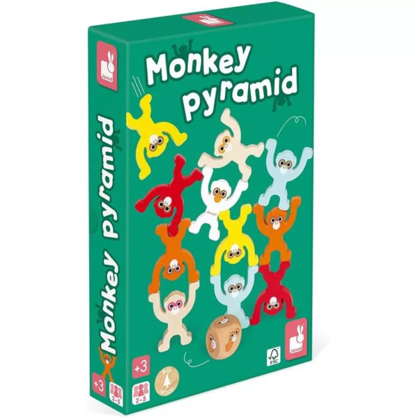 Monkey Pyramid Game ของเล่นเสริมทักษะฝึกสมอง